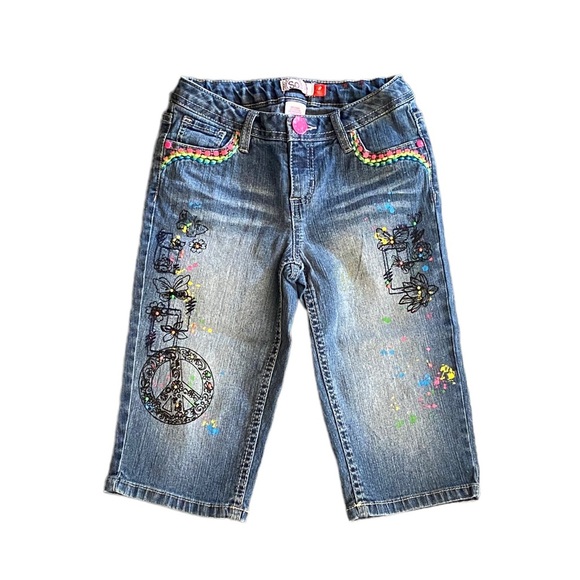 SO Other - {So} Peace Graffiti Girls Jeans